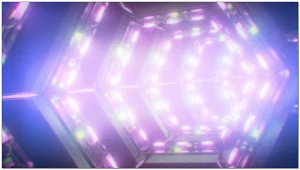 紫色光阵动态视频素材