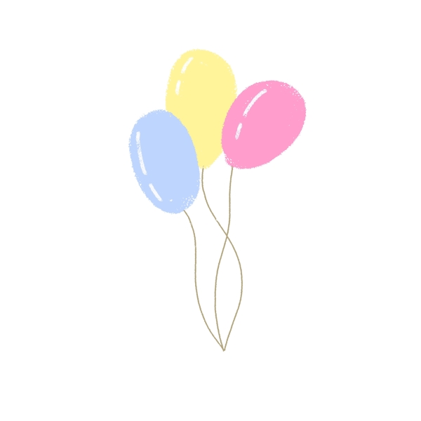 聚会彩色气球生日