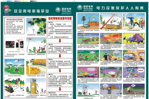 国家电网安全用电常识图片