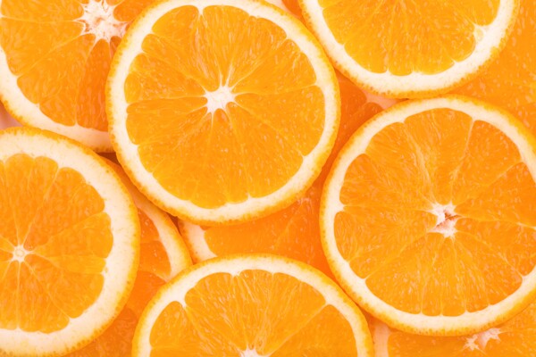 高清香橙橙色橙片