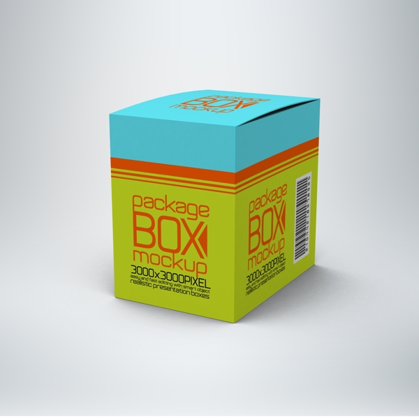 BOX盒子包装样机