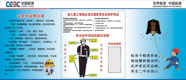 安全生产警示牌