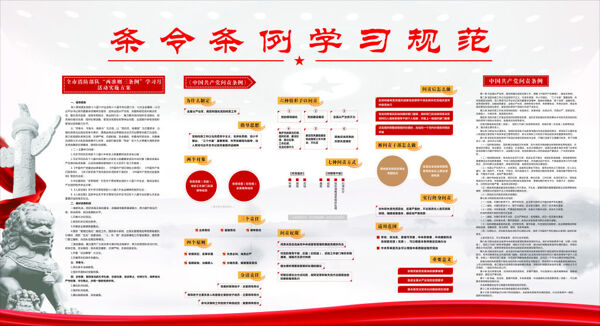 党建标牌海报