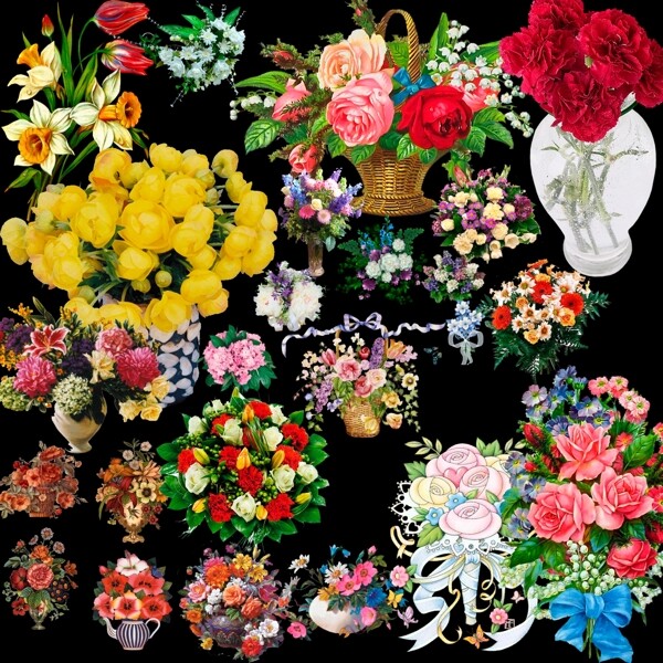花朵花卉PSD高清图