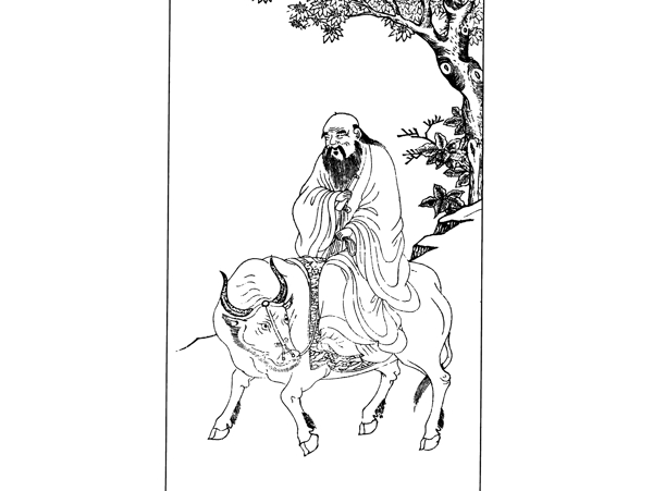 中国宗教人物插画素材