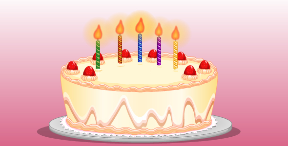 生日蛋糕动画