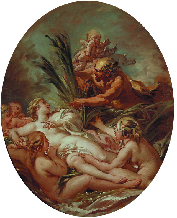 BoucherFrancoisPanandSyrinxCa.1762法国画家弗朗索瓦布歇francoioucher人物油画装饰画