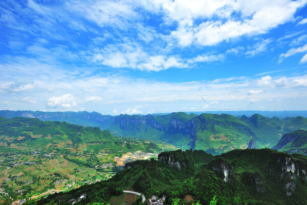 湖北恩施大峡谷图片