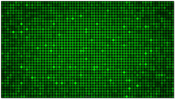 绿色光点闪烁背景视频素材