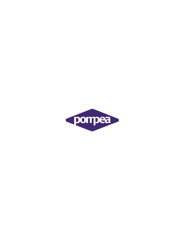 Pompealogo设计欣赏Pompea名牌服饰LOGO下载标志设计欣赏