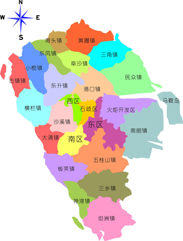 中山地图