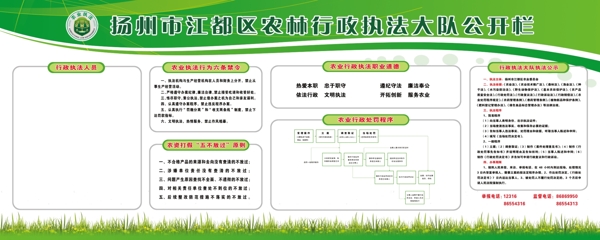 农业执法公开栏图片