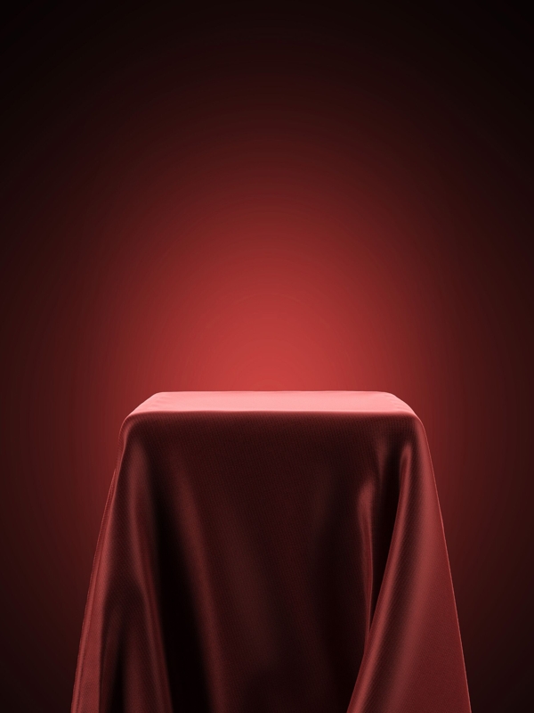 红色桌子创意广告背景素材