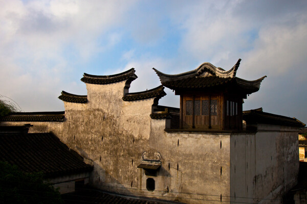 震泽古镇风景图片