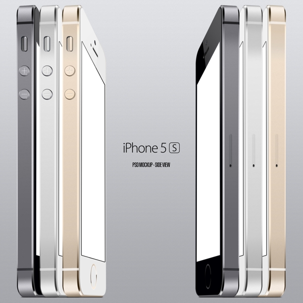 iPhone5侧面模型