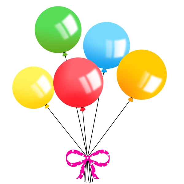 多彩气球氢气球