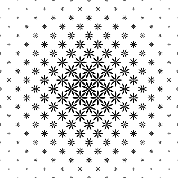 黑白几何图案抽象背景曲线