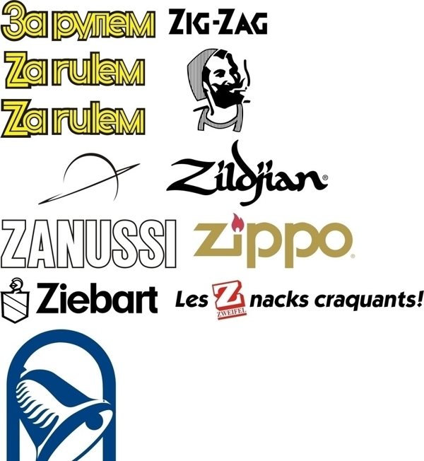 z开头的英文标志设计图片