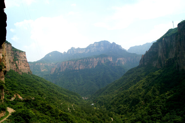 万仙山风景照