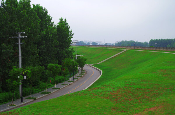 寿县古城城台城垣