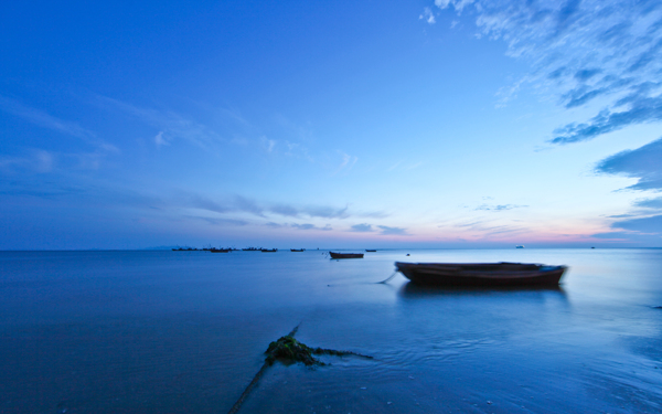 蓬莱海边摄影图片