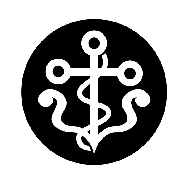 印花矢量图色彩黑白色十字架徽章标记免费素材