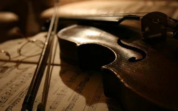 小提琴背景素材