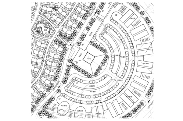 小区整体规划CAD平面方案