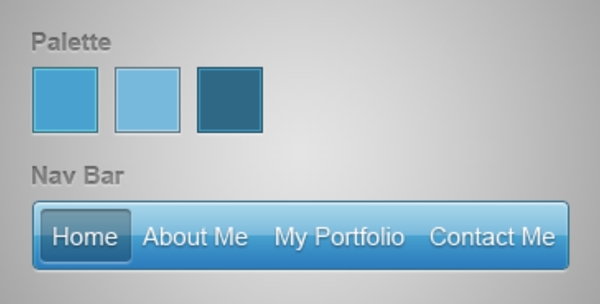 蓝色UI设计图标按钮素材下载