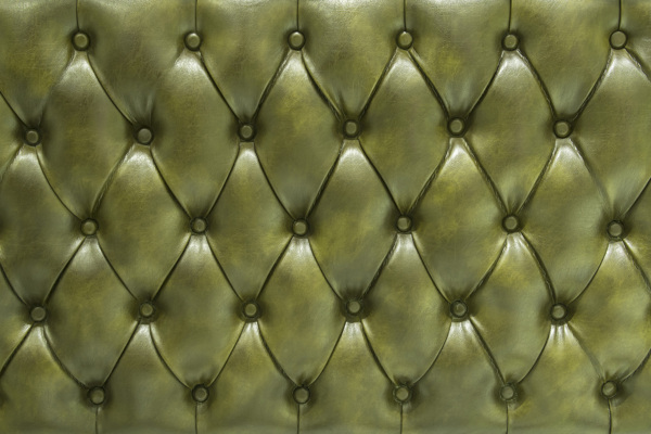 绿色皮质沙发软包背景图片