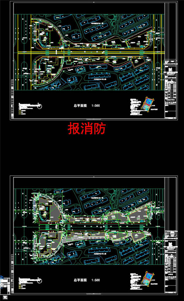 总平说明CAD图纸