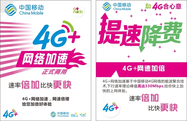 移动4G网络加速提速降费