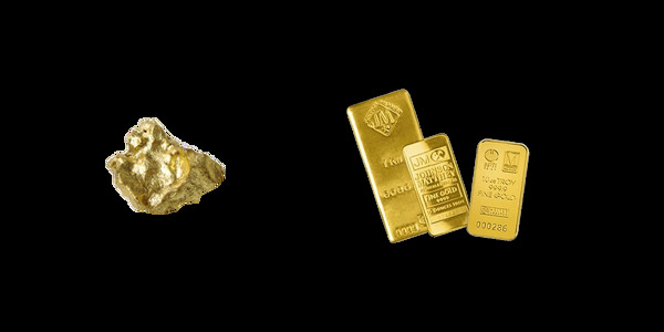 金砖金块黄金免抠png透明图层素材