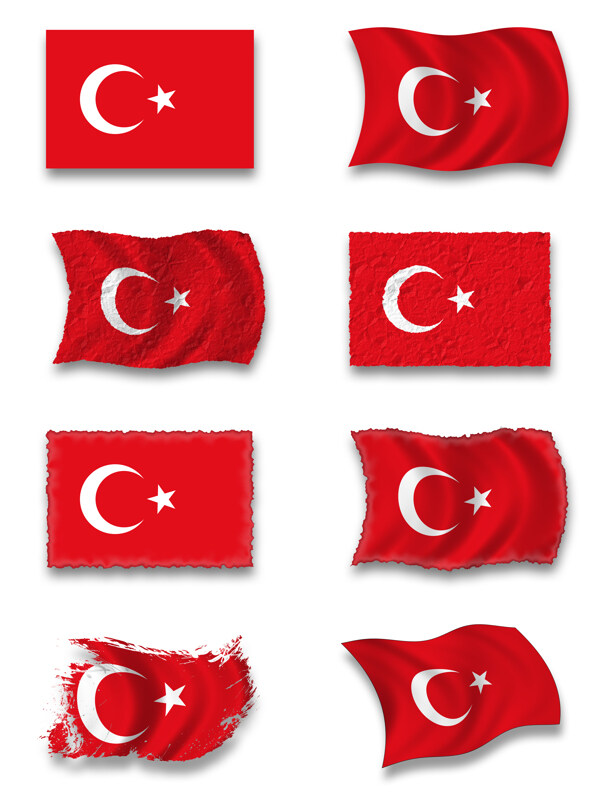 土耳其国旗标签