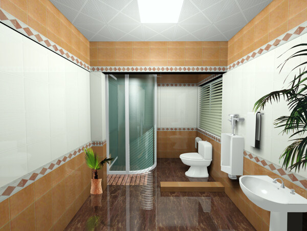 室内设计卫生间方案图片