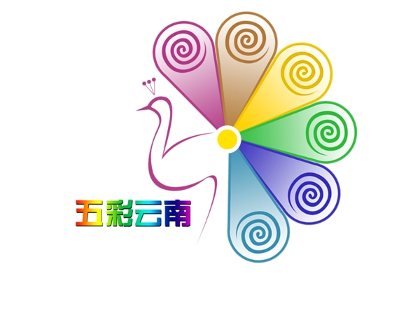 五彩云南logo