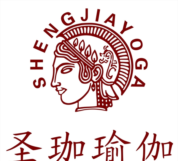 圣珈瑜伽标志LOGO图片