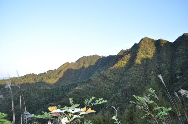 利川灵秀山川图片