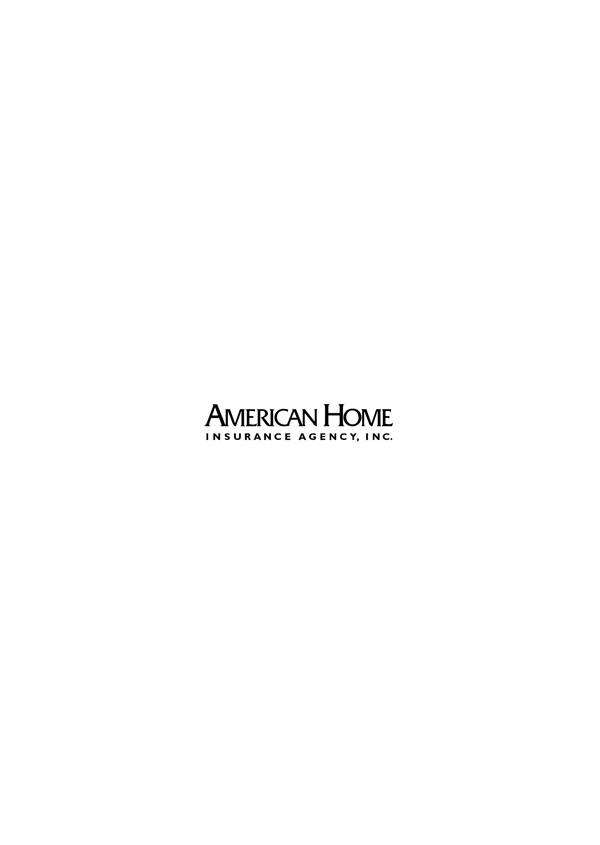 AmericanHomelogo设计欣赏AmericanHome保险公司标志下载标志设计欣赏