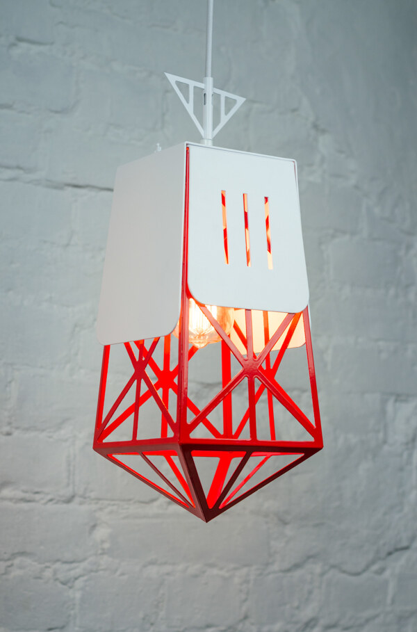 3D打印现代感的灯具设计