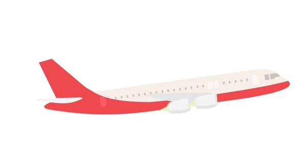 航空飞机装饰插画