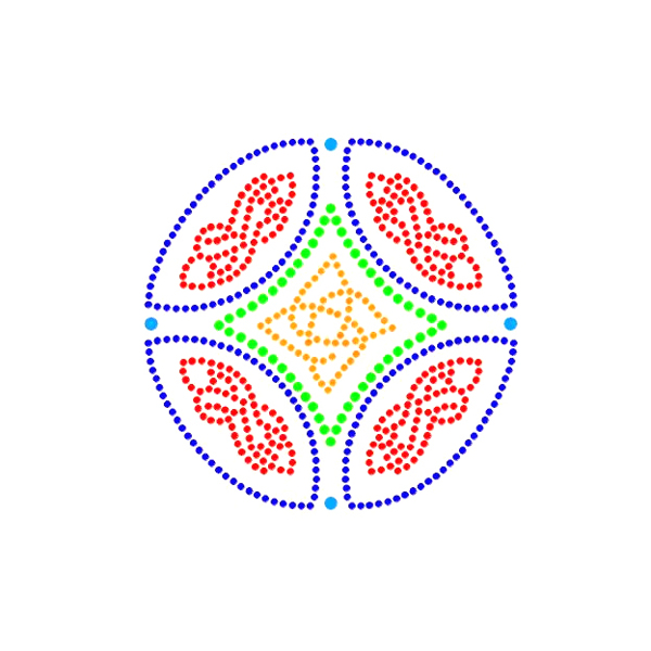 烫钻花纹抽象花纹免费素材