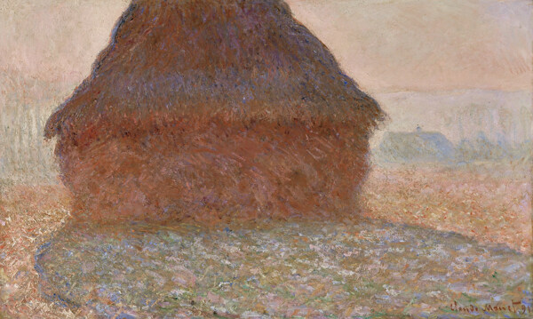 HaystackintheSunlight1890法国画家克劳德.莫奈oscarclaudeMonet风景油画装饰画