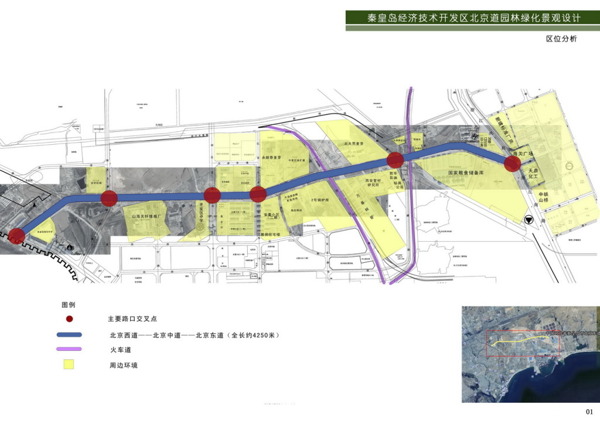 35.秦皇岛经济技术开发区道路景观设计