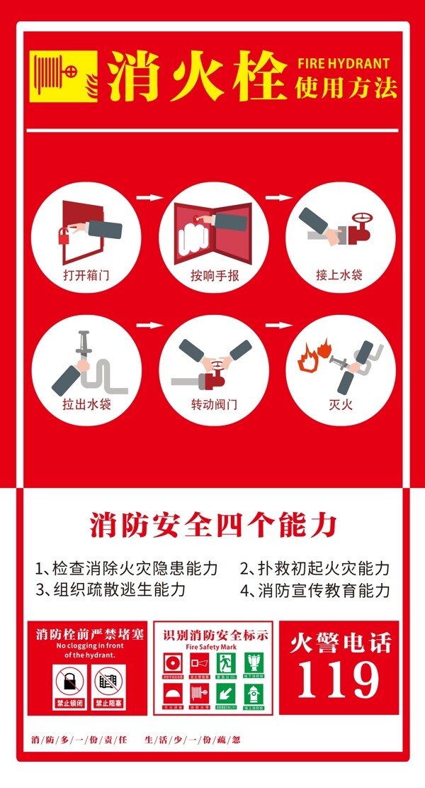 消火栓使用方法