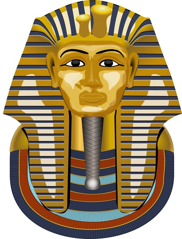 埃及法老矢量