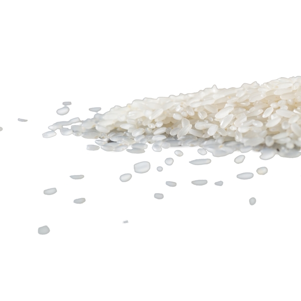 白色一堆大米食物