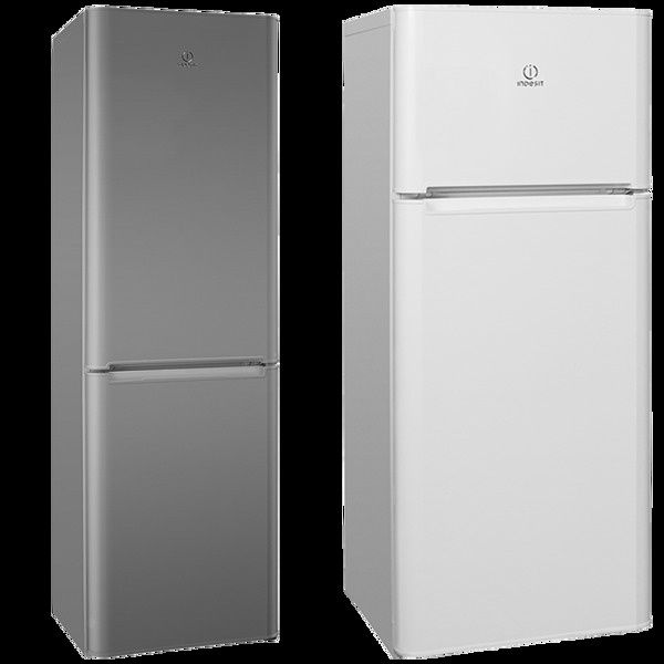 两个单开冰箱免抠png透明图层素材