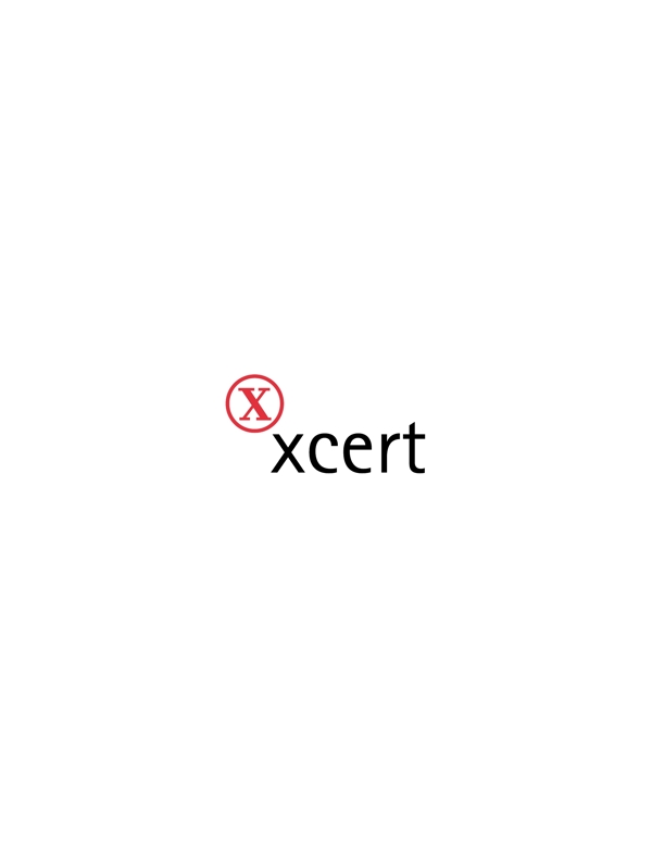 Xcertlogo设计欣赏软件和硬件公司标志Xcert下载标志设计欣赏
