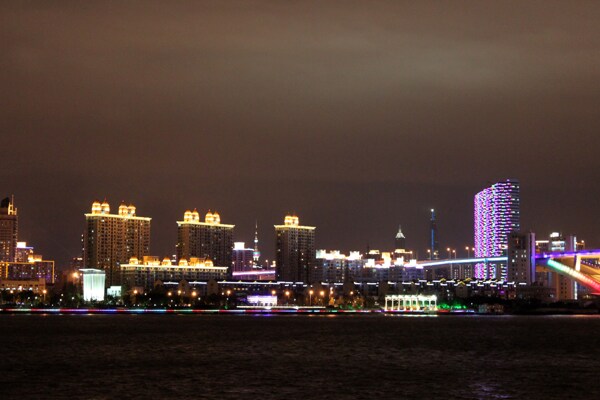 上海滩夜景图片